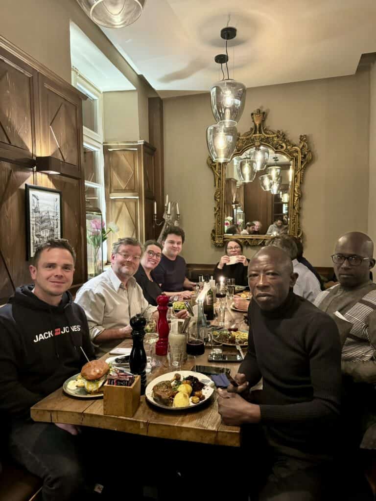 Gemeinsamen Abendessen