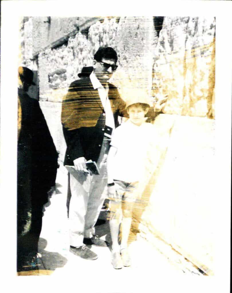 Peter und David Ury, Jerusalem, Klagemauer, 1960er Jahre